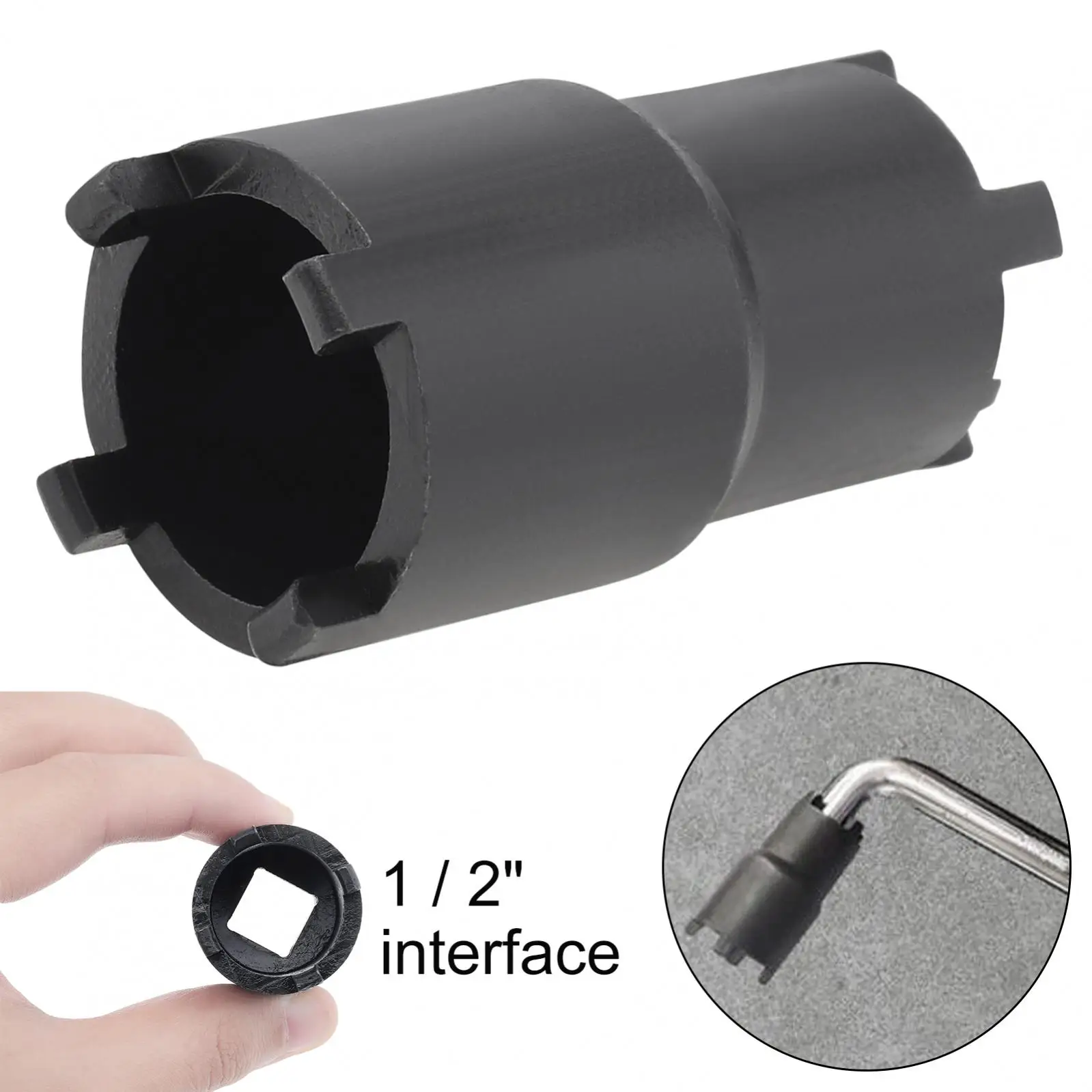 Motorcycle Clutch Tool Lock Nut Spanner Wrench Fit for Honda CG125 GY6 50/125/150CC CRF50 Z50 XR50 CRF70 CT70 Scooter Clutch Nut