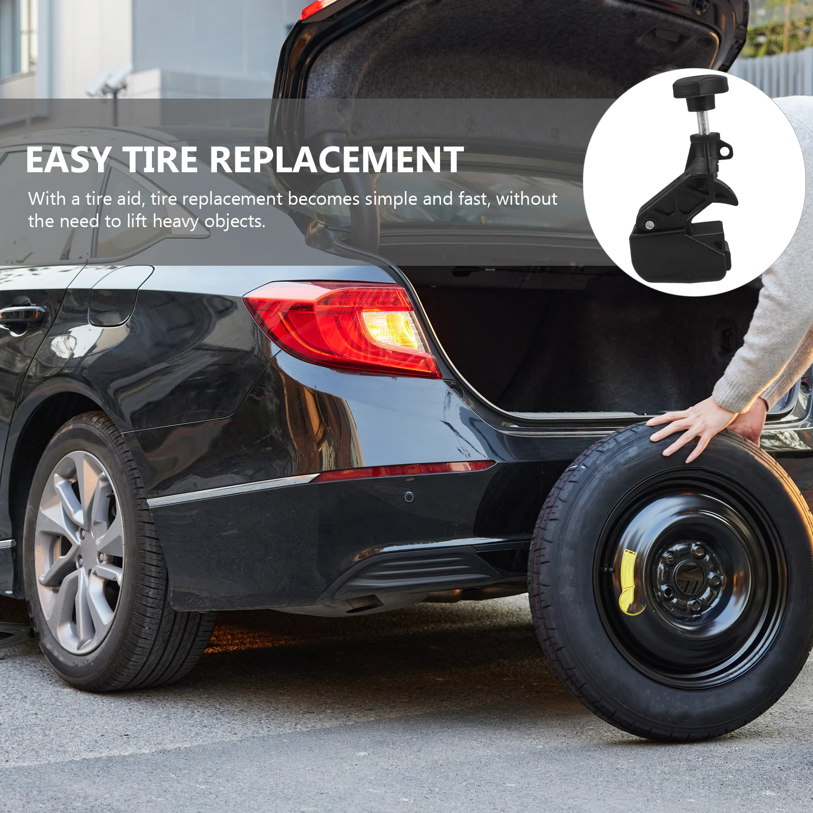 

Tire Assist Manual Changer Heavy Duty Plastic Remover Tool Automotive Motorcycle Bead Clamp Tire Tools Changing Tires Wheel