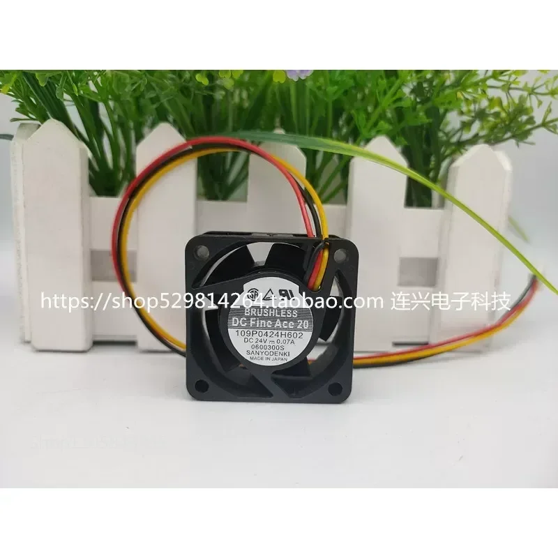 for 109P0424H602 for San Ace 24V 0.07A 40mm Cooling Fan for FANUC Numerical Control Machine New Replacement