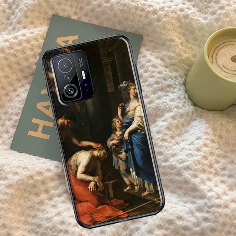 Judith Beheading Holofernes Caravaggio Phone Case For POCO F5 X5 X3 Pro X4 F4 GT F3 M5s Cover For Xiaomi 13 12 Lite 12T 11T Pro