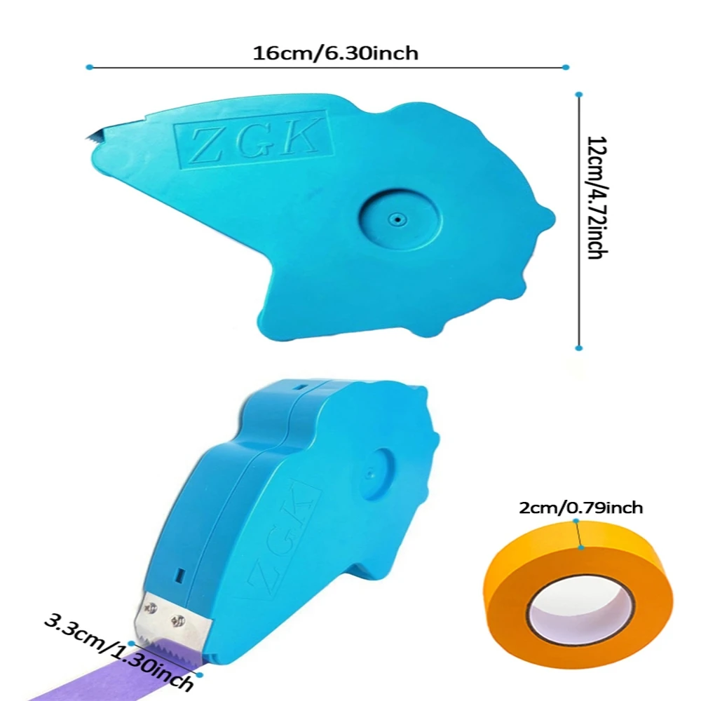 Imagem -06 - Máquina Aplicadora de Fita Adesiva Atualizada Fita para Reparar e Embelezar Rachaduras em Azulejo Fita Adesiva com Ferramenta de Corte