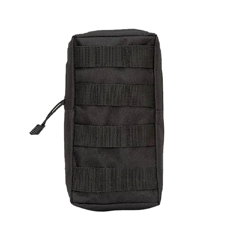 Bolsa de cintura Molle táctica al aire libre 1000D Oxford Black Military de almacenamiento Fanny Pack para Mochila De caza chaleco táctico accesorio