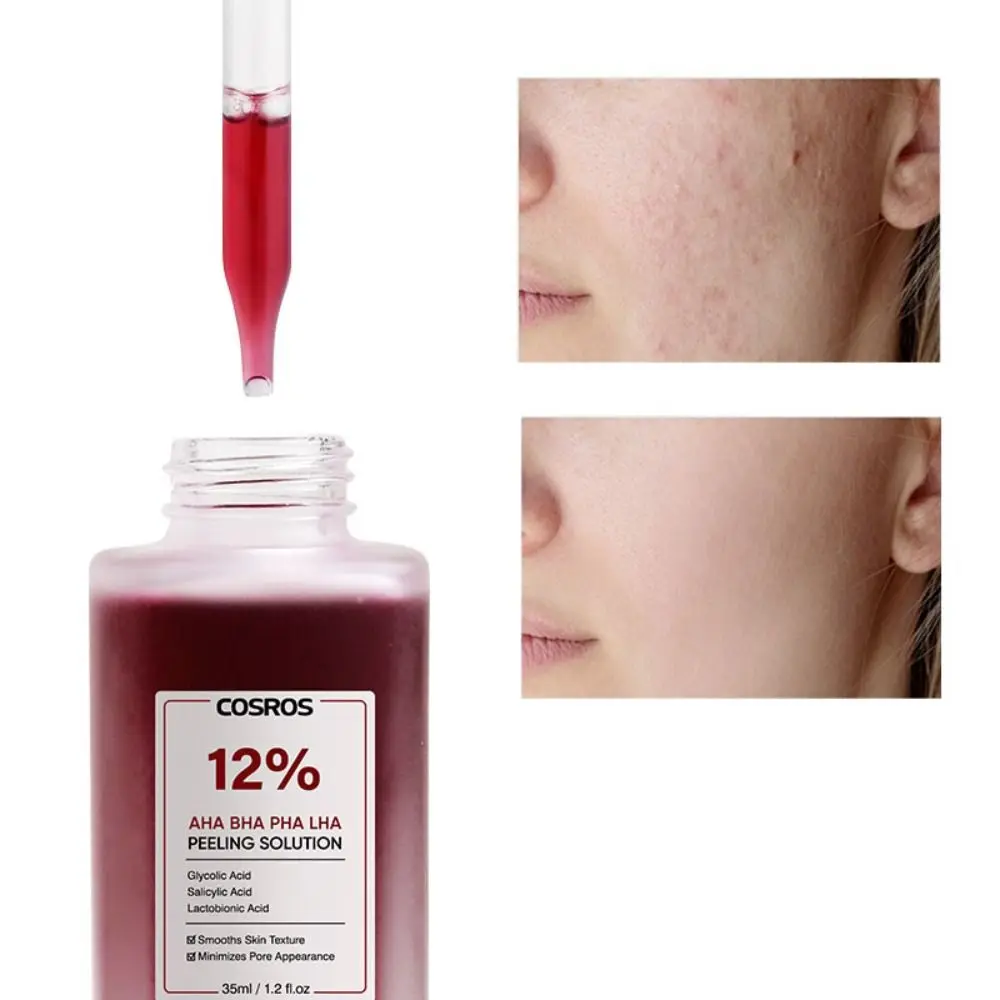 New 35ml Salicylic Acid Serum Fruit Acid Shrink Pores Face Serum Exfoliate Moisturizing Facial Essential Oil Skin Care