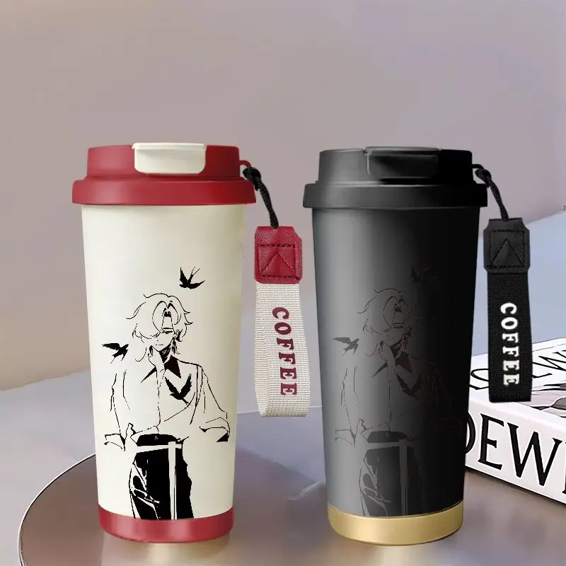 متوفر في المخزون 2025 لعبة أنيمي هونكاي: ستار رايل كوس افينتورين كاكافاشا Q-نسخة طباعة 316 كوب شرب مزدوج من الفولاذ المقاوم للصدأ هدية