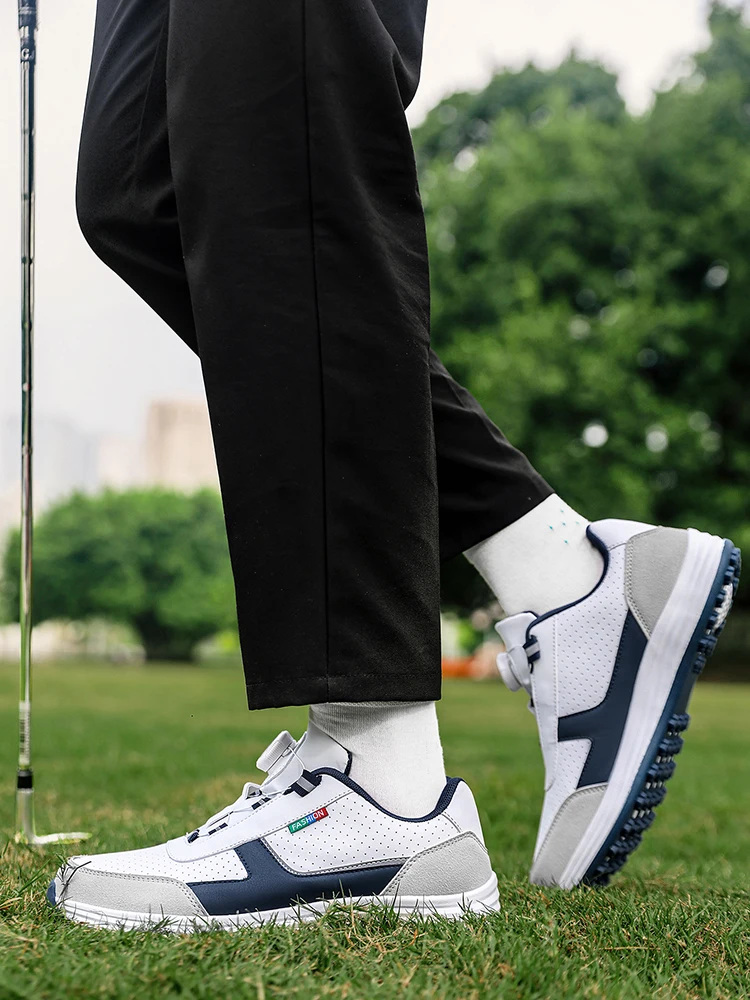EZIIOT Chaussures de golf pour une utilisation extérieure à la mode pour hommes et femmes, avec un design antidérapant, adaptées à l'escalade et à la randonnée 6