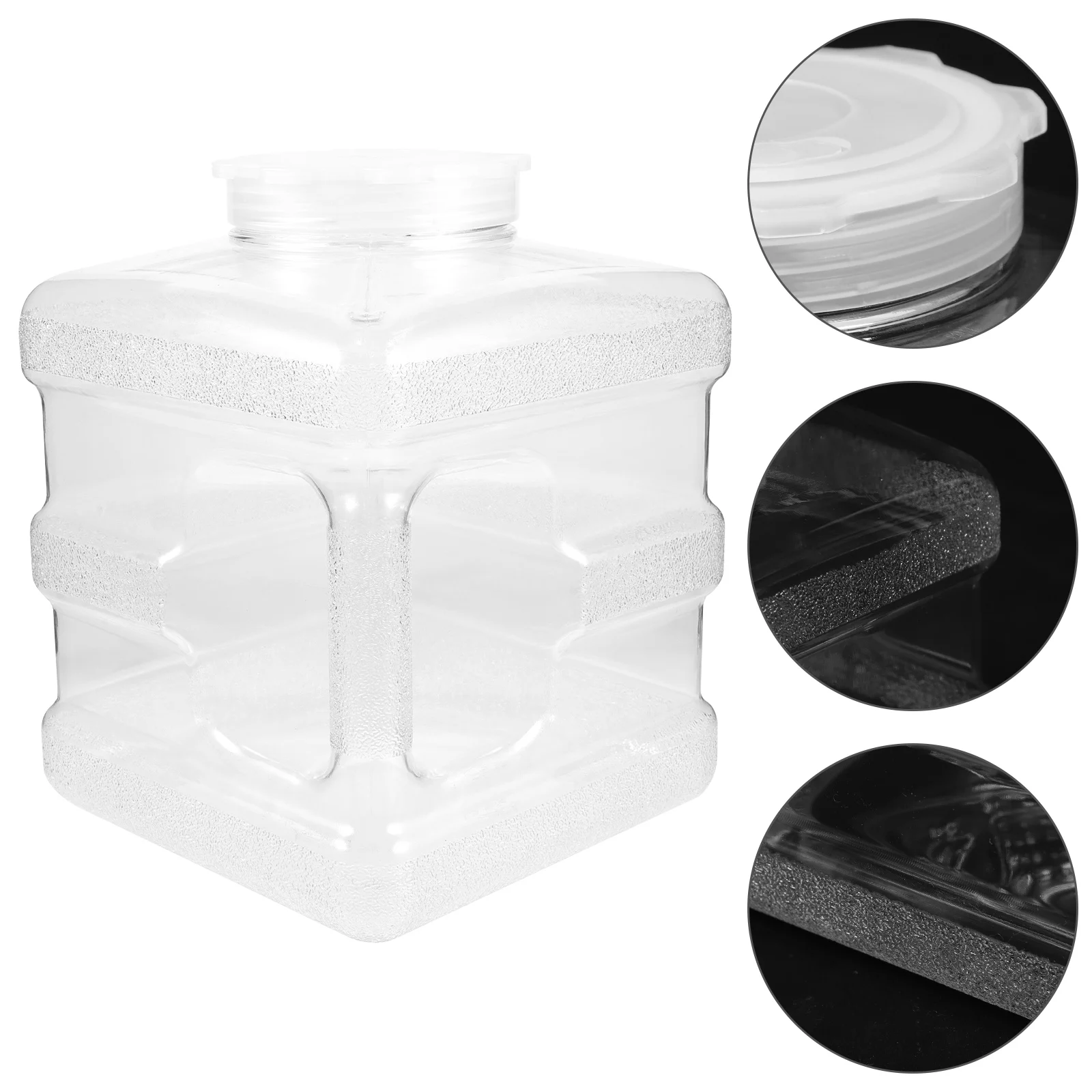 

Tea Bucket Water Container Portable Jugs for Camping Containers Drinking Outdoor Empty Travel