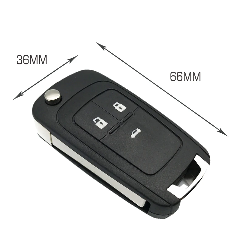 2/3/4/5BT Remote Key Case For Chevrolet Cruze Aveo Lova Epica Impala For Opel/Vauxhall Astra J Zafira B C Insignia Car key shell