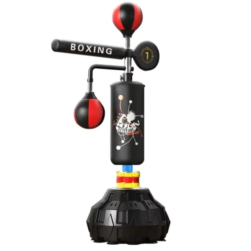PU and PVC Punching Bag with Water-Filled Sand Bag Oxford Fabric Durable and Versatile Training Tool