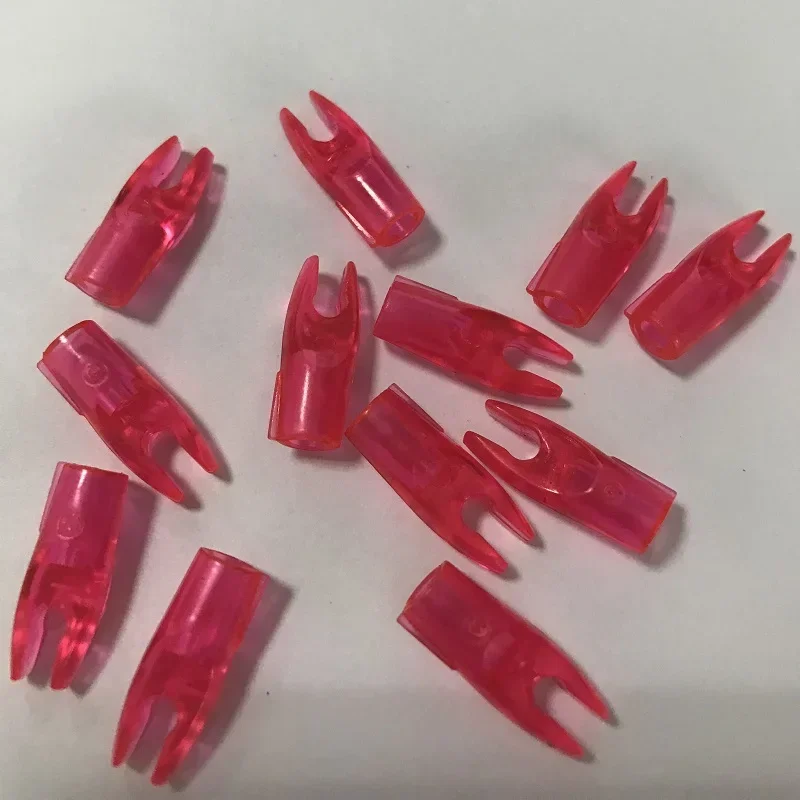 24 قطعة السهم الرماية البلاستيك ID3.2mm دبوس نوك ل سهم الكربون القوس والنشاب التقليدية مجمع القوس اكسسوارات الصيد الرماية