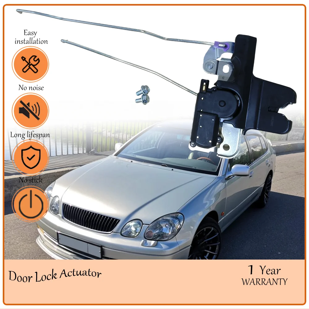 Corrosion-Shielded Trunk Lock Actuator Motor OE Replacement 64600-AC020 64600AC020 Crafted to fit 98-05 Lexus GS300 99-05 Avalon