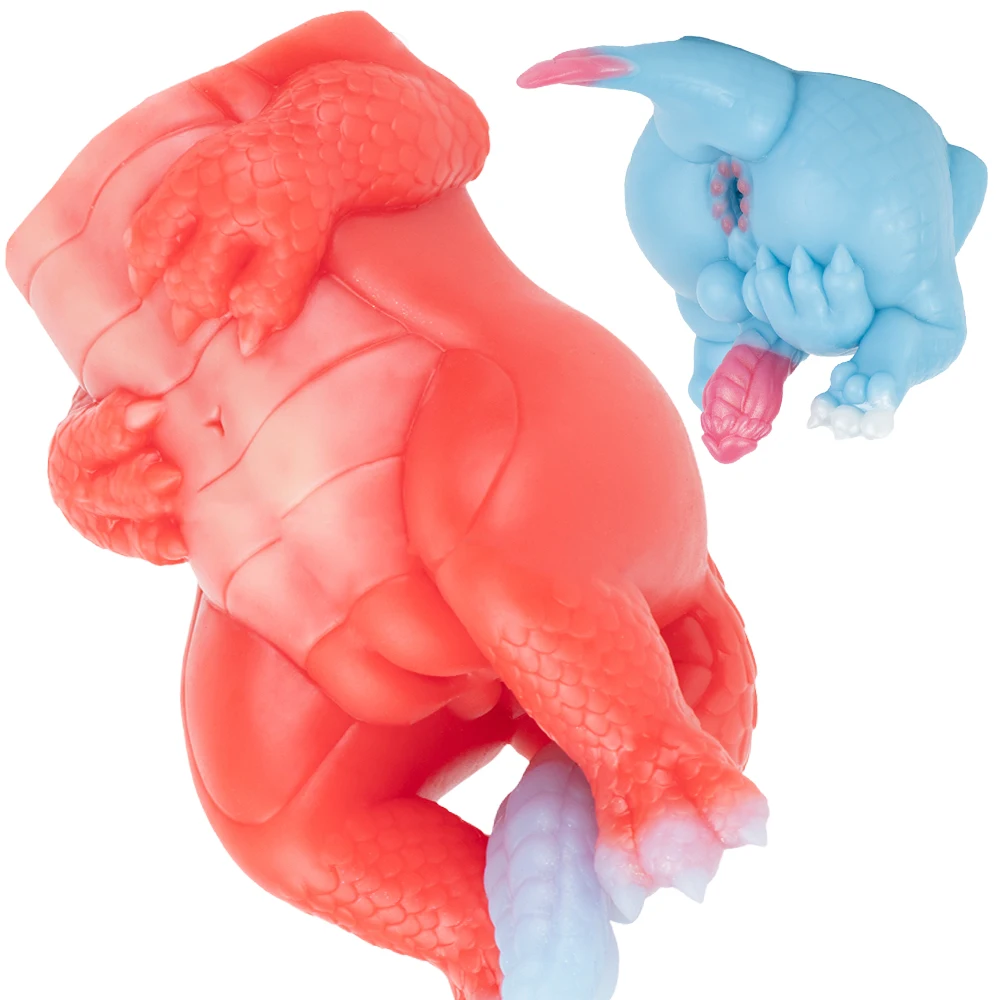 ORALSX Fantasy Dragon Male Masturbator Realistic Animal Vagina Men's Stroker Pocket Pussy Onahole Silicone Sex Toys Adult18+