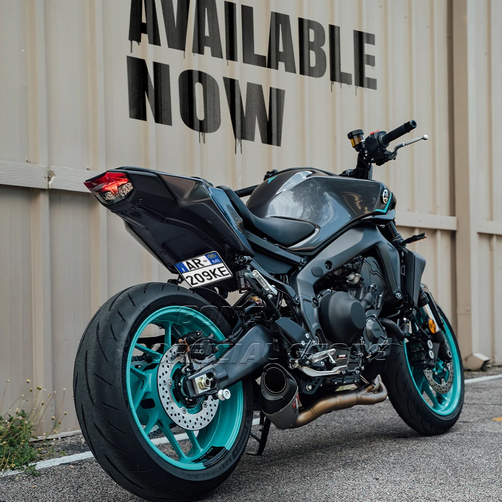 MT-09 Tail Tidy For YAMAHA MT-09/SP MT09 （Gen 4）2024 2025 Low-Mount Fender Eliminator Tail Tidy License Plate Holder