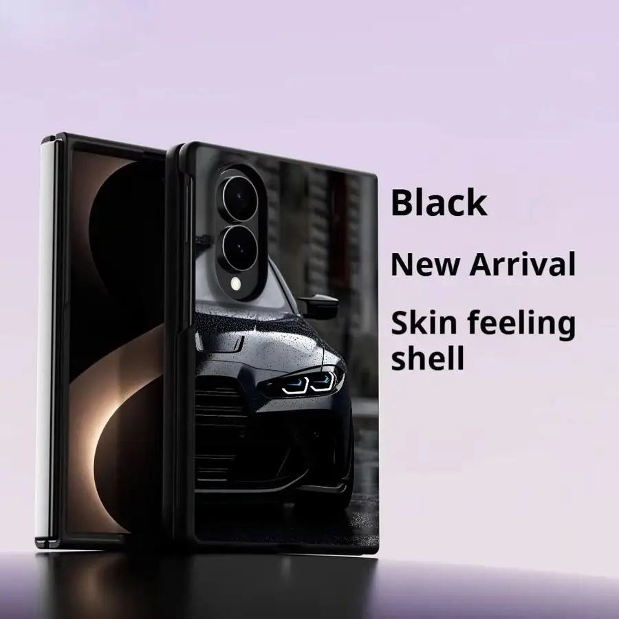Case for Samsung Galaxy Z Fold8 Wide Z Fold 8 ZFold Wide ZFold8 Luxury Phone Cover Stylish Black Car