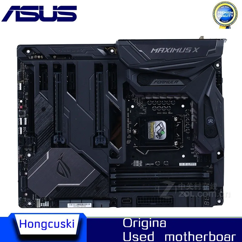 Used For ASUS ROG MAXIMUS X FORMULA Original M.2 NVME 8th 9th motherboard Socket LGA1151  DDR4 Z370 Desktop Motherboard