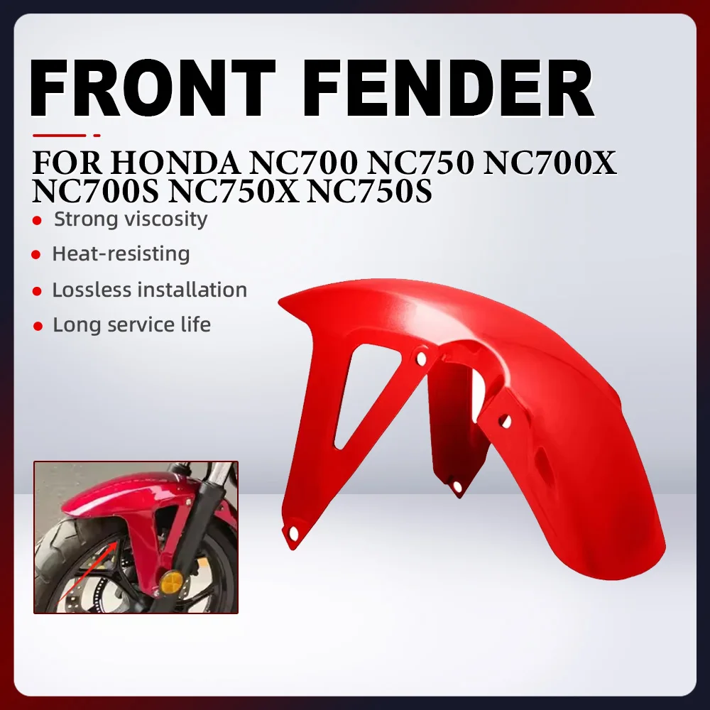 

Motorcycle Front Fender Mudguard For Honda NC700 NC750 NC700X NC700S NC750X NC750S ABS Plastic Splash Guard Mud Guard Cover