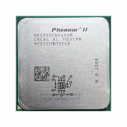 Phenom II X4 955 125W 3.2 GHz Quad-Core CPU Processor 125W HDZ955FBK4DGM / HDX955FBK4DGI / HDZ955FBK4DGI Socket AM3