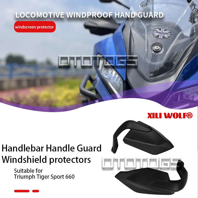 Motorcycle Handguard for TRIDENT 660 for Tiger Sport 660 2020- 2023 Hand Guard Handle Protector Handlebar Protector for TR TIGER