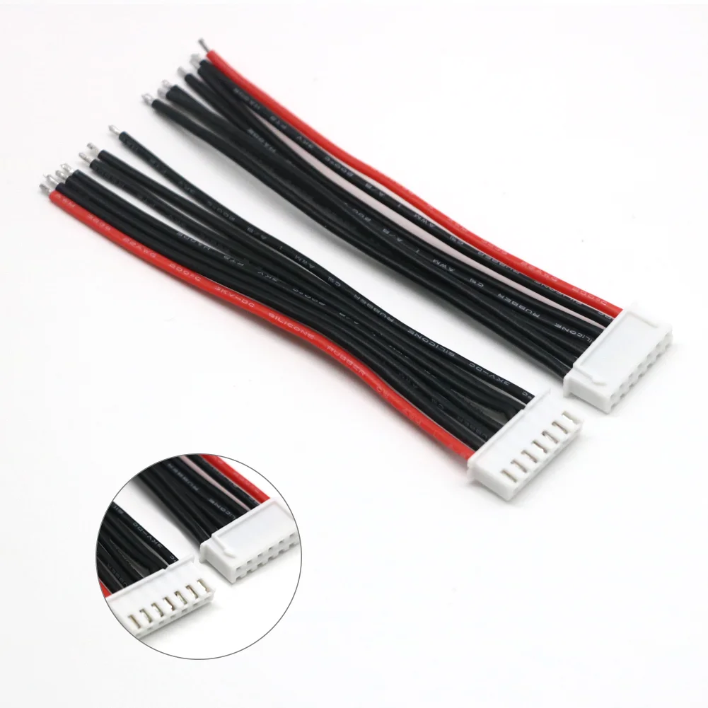 5 stks/partij 1 S 2 S 3 S 4 S 5 S 6 S Lipo Batterij Balans Lader Kabel IMAX B6 Connector Plug Draad Groothandel - afbeelding 1