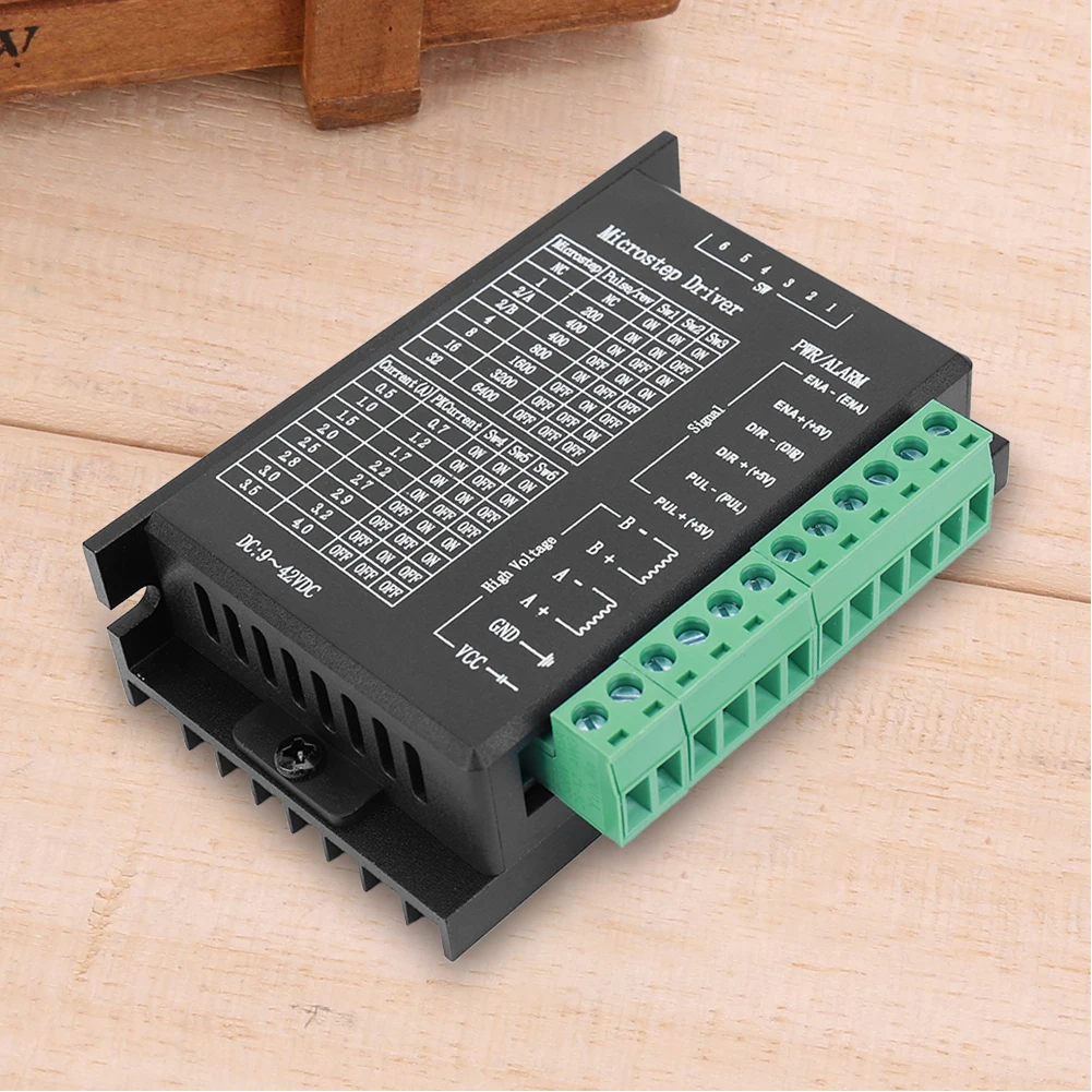 TB6600 Microstep موتور سائق DC9-40V محرك متدرج وحدة تحكم باستخدام الحاسب الآلي 32 قطعة ل Nema 42/57/86 محرك متدرج #4