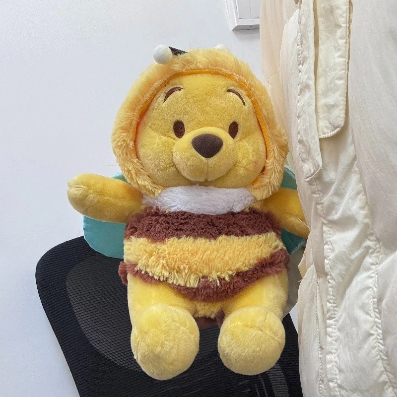 

26/43/53 см медовый горшок Винни Пух плюшевая игрушка тыквенные уши маленький медвежонок тканевая кукла мужская и женская подушка для сна подарок на день рождения