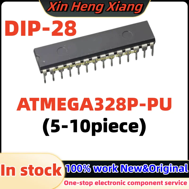 (5-10pcs) ATMEGA328P P U ATMEGA328P-PU ATMEGA328 ATMEGA328P DIP-28