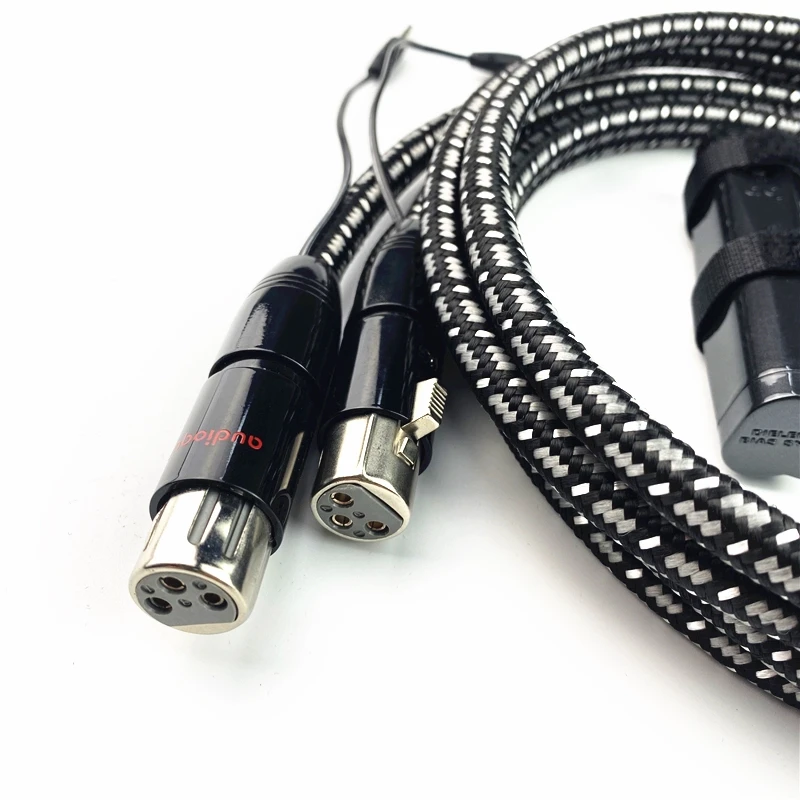 Para Niagara XLR kabel zbalansowany PSS srebrny 2XLR męski na żeński kabel Audio do wzmacniacza odtwarzacza CD