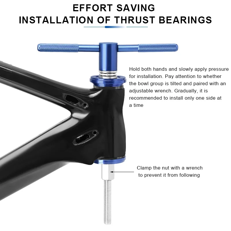 Fahrrad Tretlager BB Installation Werkzeuge Mountainbike Headset Presse Werkzeug Verarbeitung MTB Rennrad Reparatur Werkzeuge – Detail 17