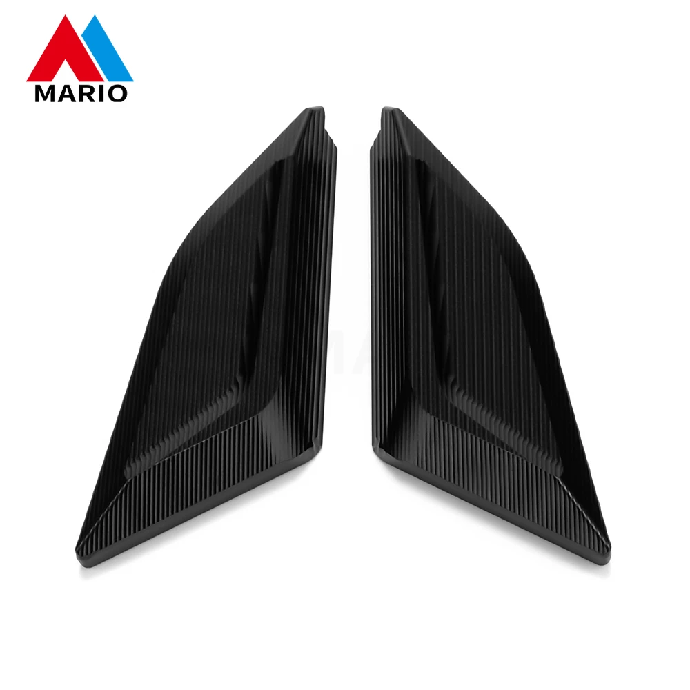 

Motorcycle Windscreen Mirror Cover Driven Mirror Eliminators Cap Kit For Ducati Panigale V2 V4 V4S V4R 2018 - 2022 2023 2024