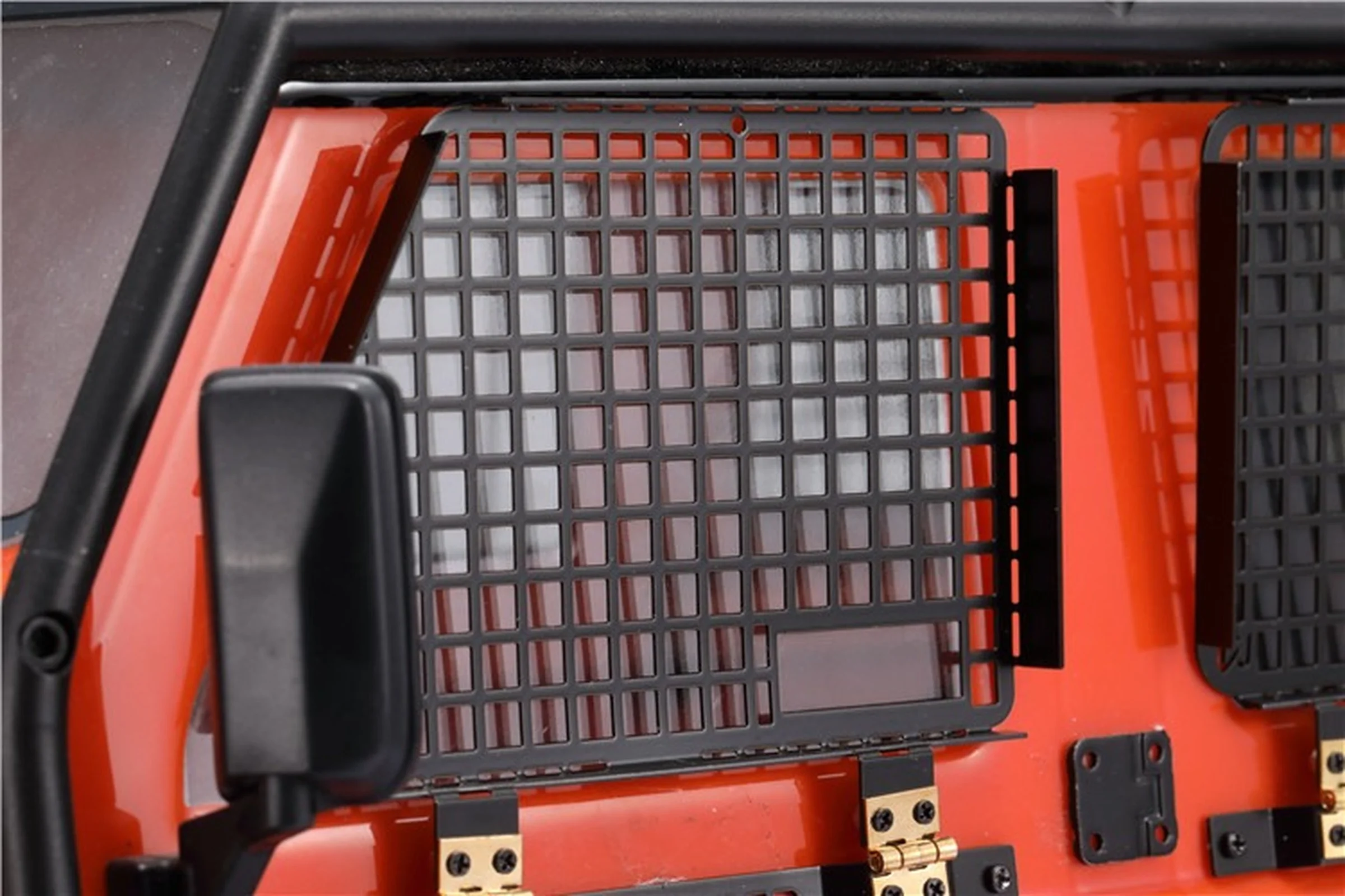 Window Mesh for Defender 82056-4 Metal Protective Net for D90 D110 1/10 RC Crawler Car