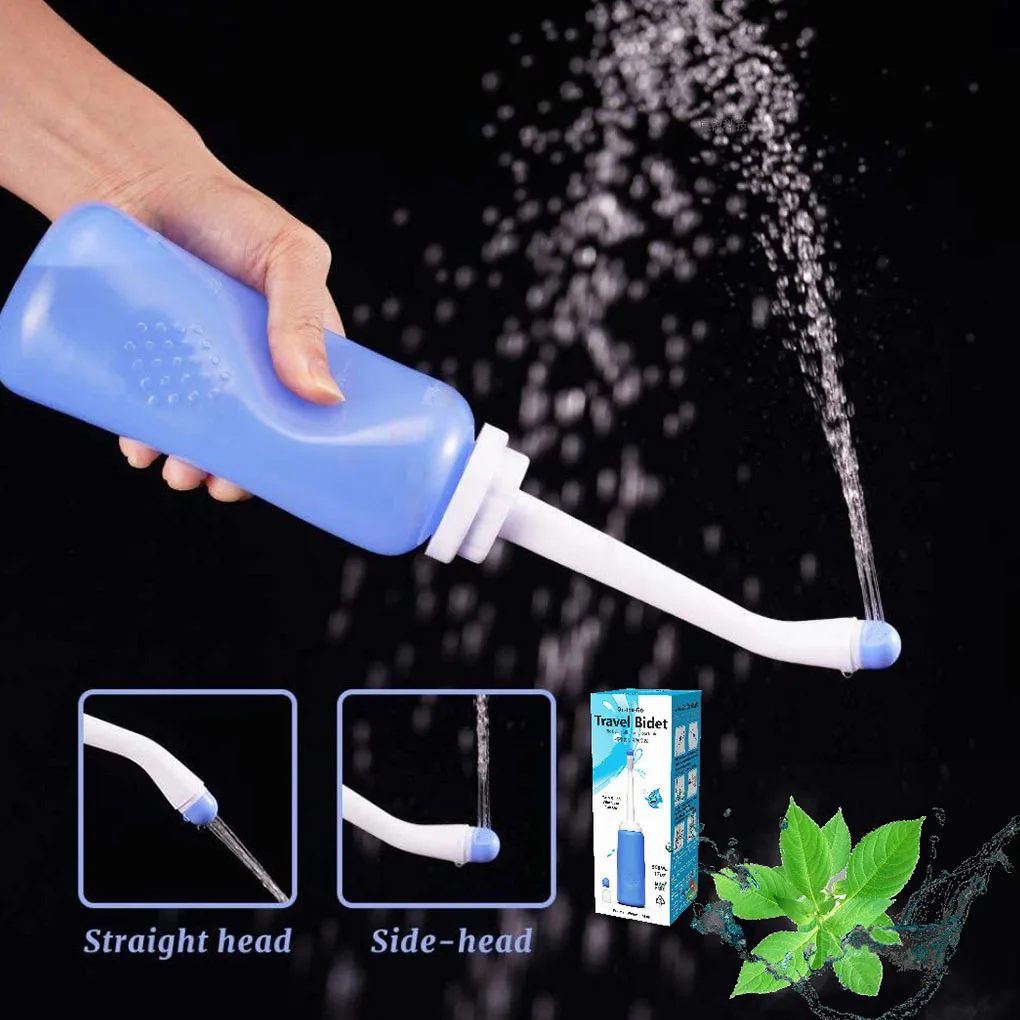 Portable Bidet Travel Hand Spray Toilet Handheld Cleaning Empty Bottle Fresh Butt Cleaner