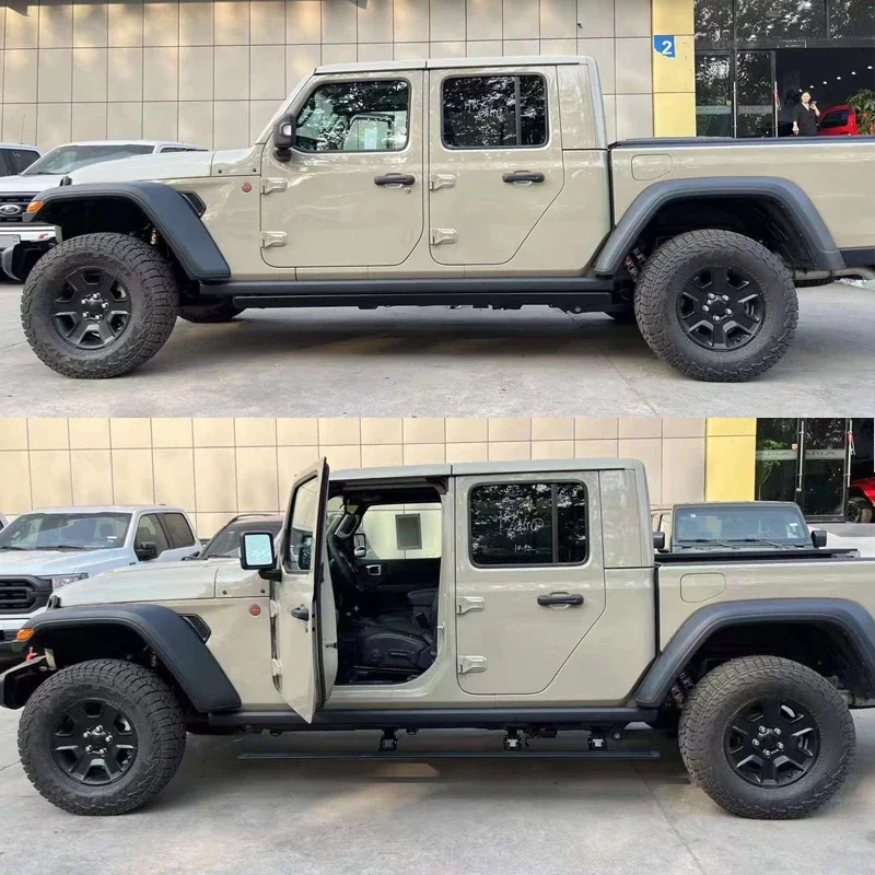 2025Automatic Electric Power Side Step Running Board for JEEP Gladiator JT 2019-2024