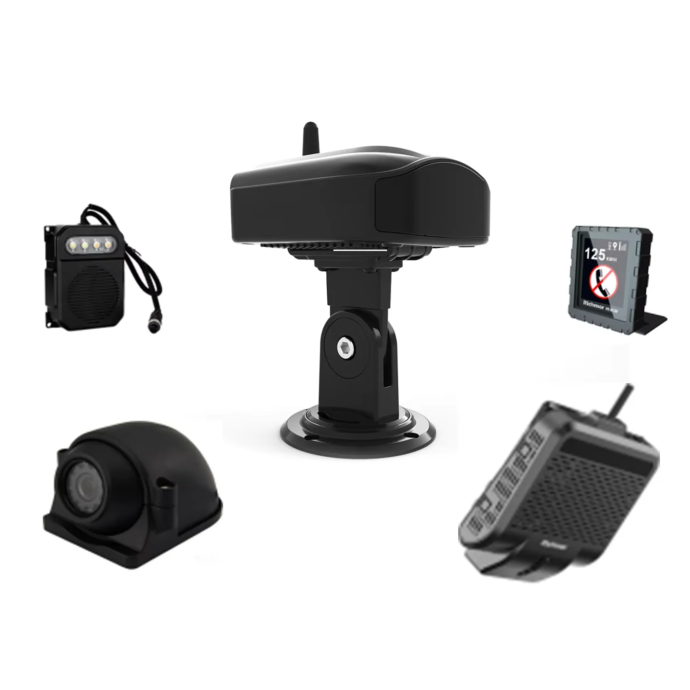 AI Dashcam AI Car Black Box Driver مكافحة التعب القيادة نظام تحذير السلامة حالة السائق ADAS BSD اختياري #1