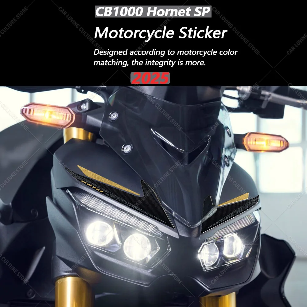 

For CB1000 Hornet SP 2025 Motorcycle Accessories 3D Gel Front Mouth on Both Sides Protector Decal Epoxy Resin Waterproof Sticker
