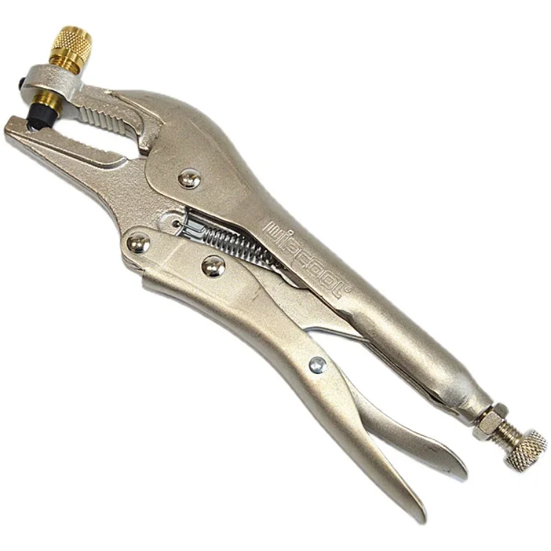 

Refrigerant refilling pliers HP-1 air conditioner refrigerator copper tube fluorine refilling tool refilling stabbing pliers