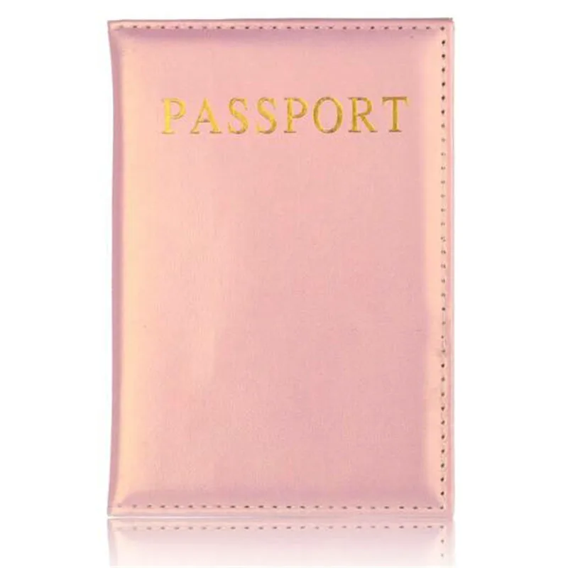 Cute Passport Cover for Worldwide Women Covers on The Passports Femme Traval Pu Leather Passport Holder Pink Cover Case