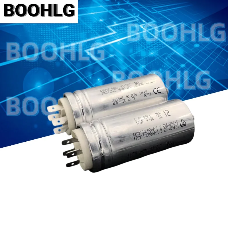 

1PCS C.87.8BF3 12UF 420V-470V starting capacitor