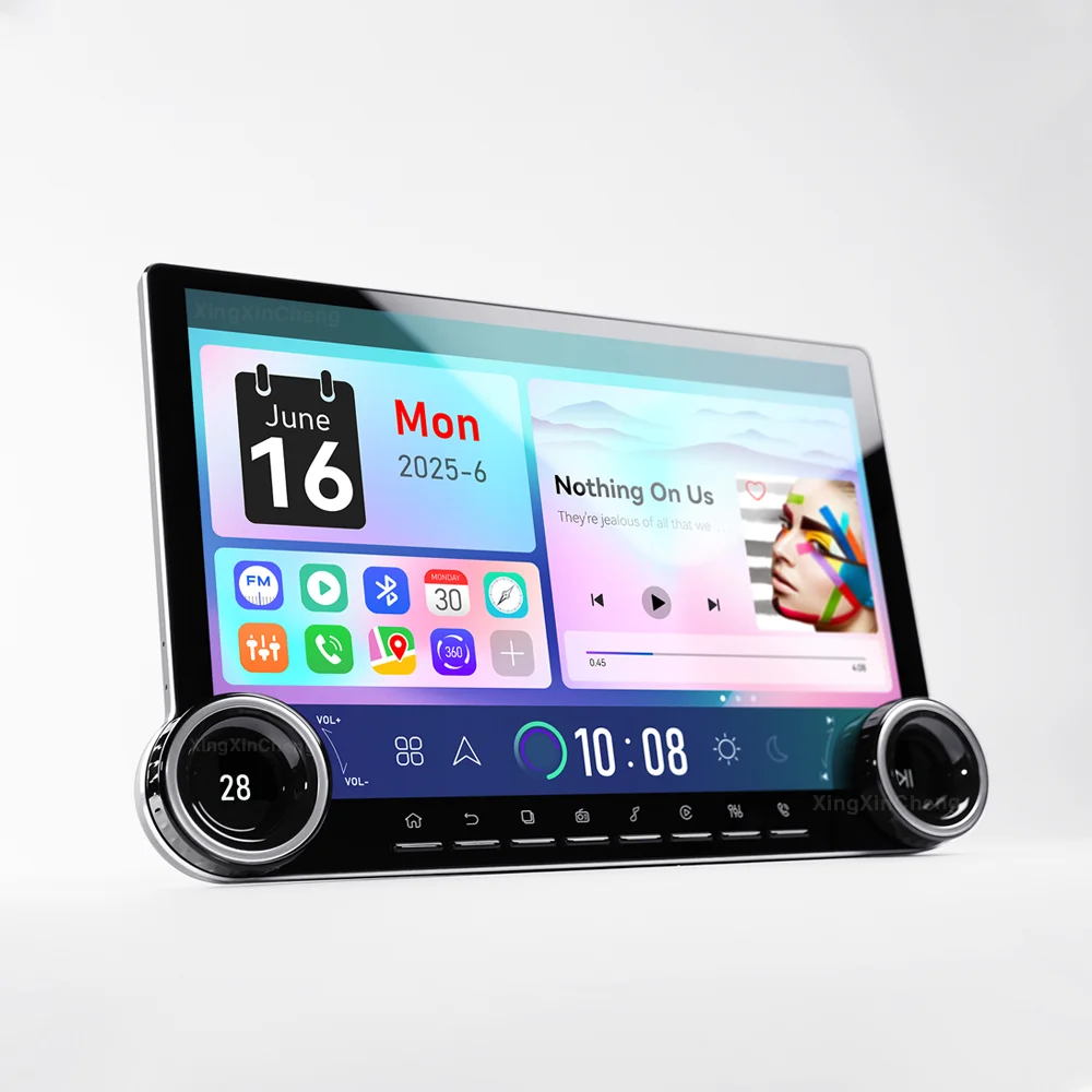 

Android 13 Car Radio radio portable Diamond 2K Stereo 64G 128G Autoradio 12.95inch Universal Car Screen GPS BT Smart Car