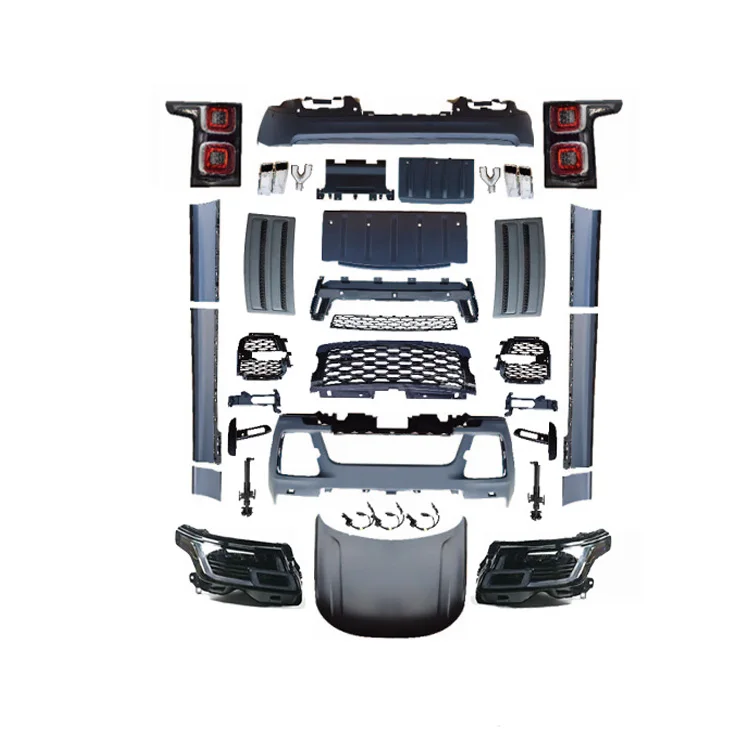 

High Quality 2013-2017 Plug And Play Front Bumper Body Kit With LED Headlights & Tail Lights For For VOGUE