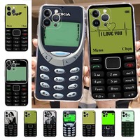 Cool-N-Nokiaes Phone Case for iPhone 16 15 8 7 6 6S Plus X SE XR XS 14 11 12 13 Mini Pro Max Mobile Case