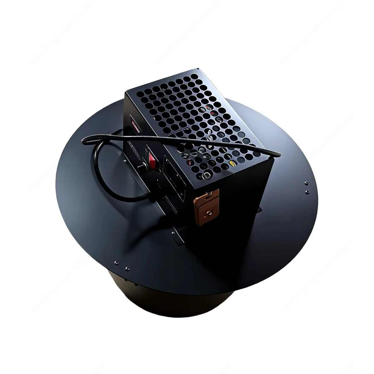 Remote Control Falling Confetti Dispenser Wedding Dry Ice Flutter DMX Electric Stage Metal Ceiling Confetti Machine