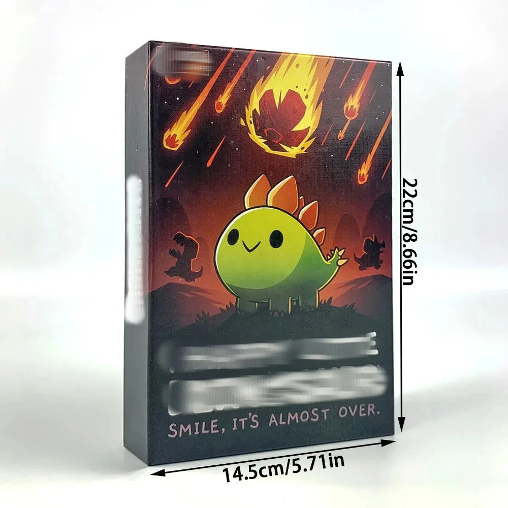 Happy Little Dinosaurs Engels Eenhoorn Schaak- en Kaartstrategie Gevaren Bordspel Kaarten