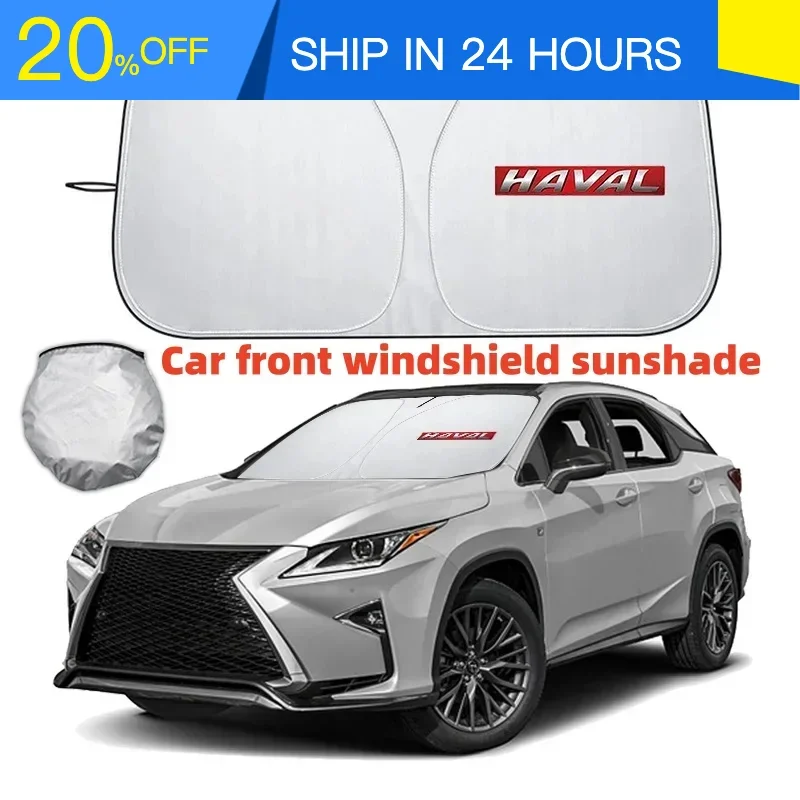 New Windshield Sun Shade Covers Visors Front Window Protector Parasol for Haval Great Wall Jolion H1 H2 H3 H4 H5 H6 H7 H9 F5 F7