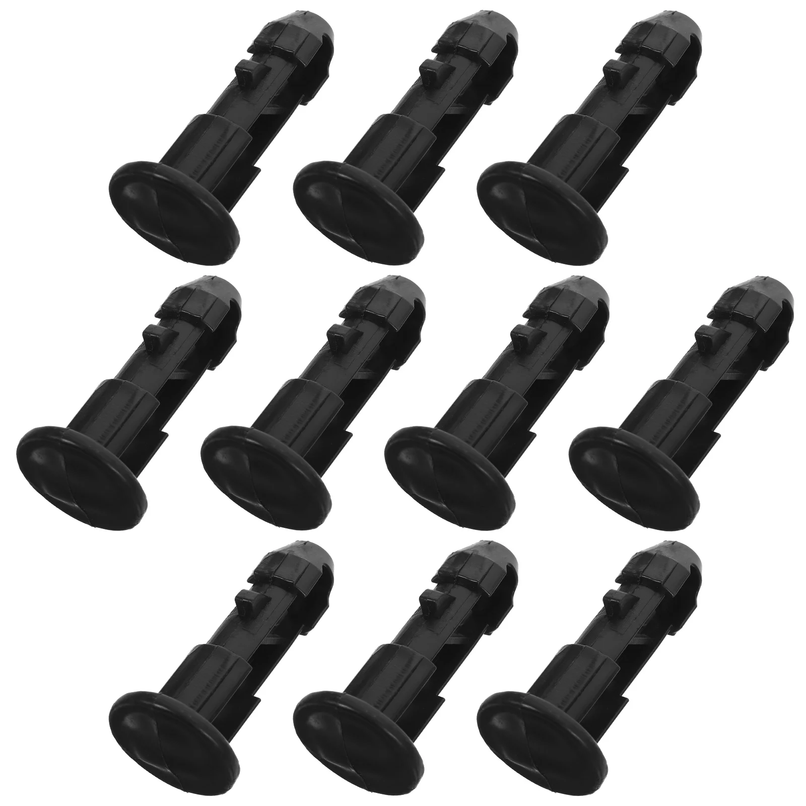 

10 Pcs Trash Can Wheel Latch Dustbin Lid Latches Plastic Buckles 240L Compatible Sturdy Outdoor Use Hardware Supplies