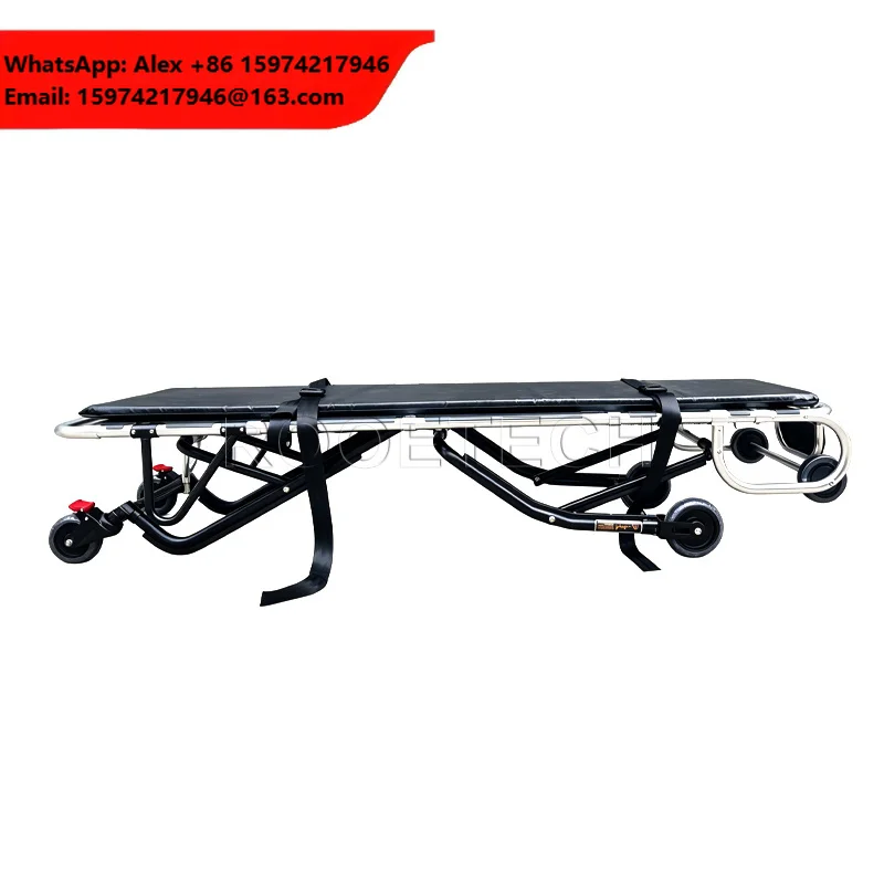 Factory Hot Sale GA200A Hospital Morgue Room Transport Stretcher Cadaver Trolley For Church Coffin