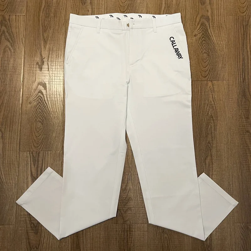 

Men's Golf Long Pants Slim Fit Qui Dry Lightweight Elastic Sport Casual Ball Pants Simple And Generous Spring Sle