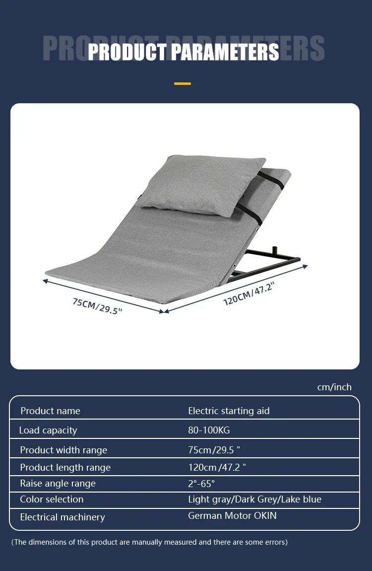 Hot Sale Frame Of Nursing Bed For The Elderly Motorized For Bed Place On The Bed Electric