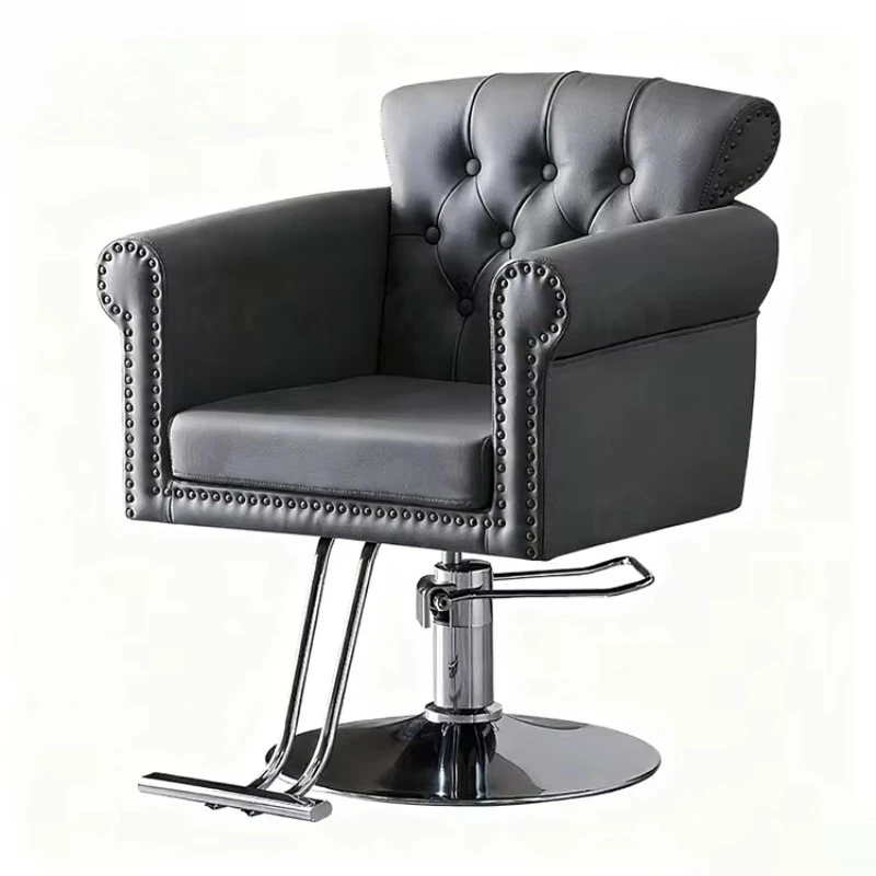 

Роскошные современные парикмахерские кресла, оборудование для барбершопов, белое парикмахерское кресло