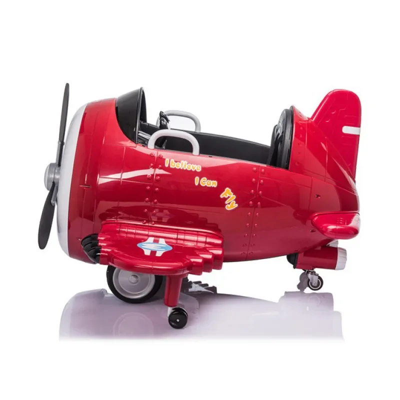 Airplane Shape Kids Electric Ride On Toy Car, Children Rechargeable Electric Vehicle for Wholesale