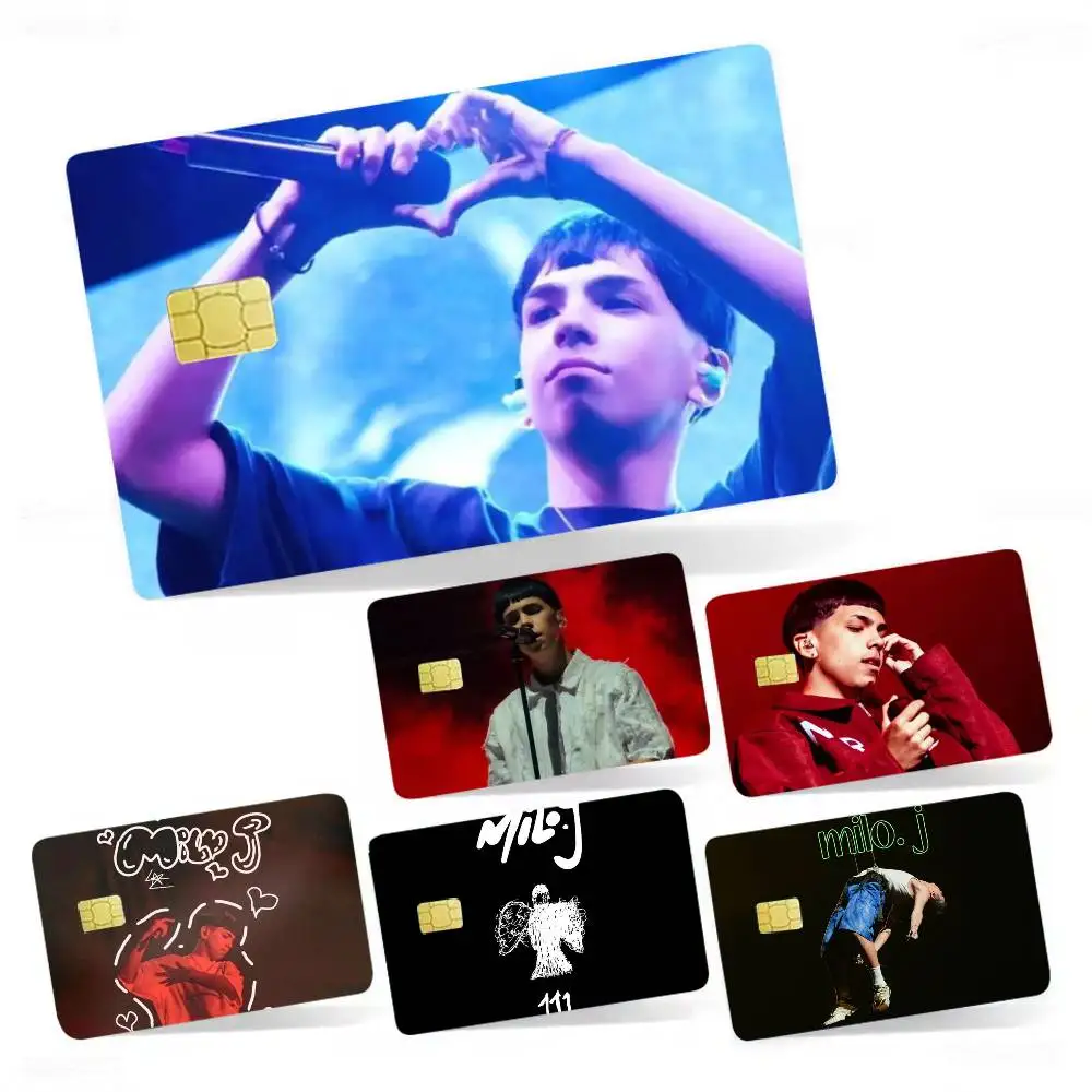 

M-Milo J La Vida Era Mas Corta 4pcs 1Set Film Skin for Debit Credit Bank Visa Card Decal Cover