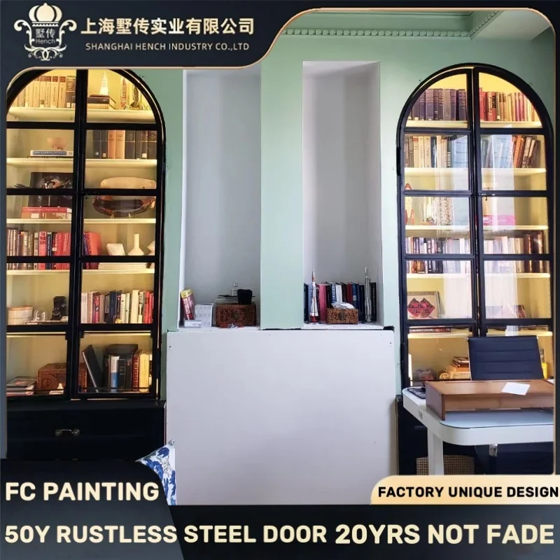 Home Arched Glass D…